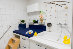 kita-sterntaler-Wickelbereich Sternschnuppengruppe